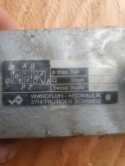 Hydraulický ventil Wandfluh
