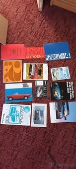 Prodám prospekty auto - 1