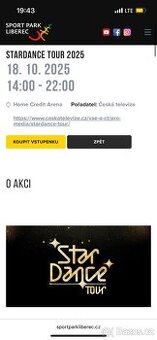 Stardance tour Liberec