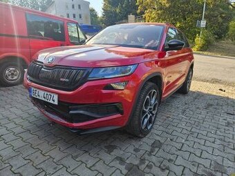 ŠKODA KODIAQ RS 2.0 TDI 176KW/ 65000KM / TAŽNÉ/ POJÍZDNÉ.