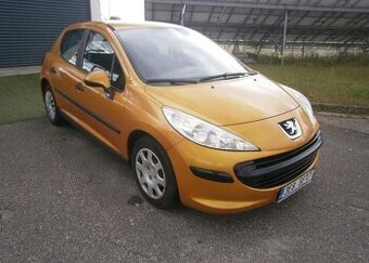 Peugeot 207 1.4i 70kw,CZ benzín manuál 70 kw