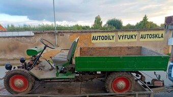 traktor traktůrek malotraktor korba předválečný Opel