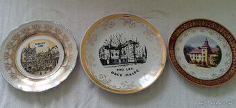 Vzpomínkové talíře - porcelán