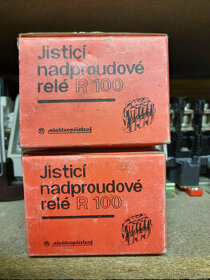 Jistící nadproudové relé R 100 - 48V.