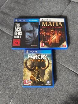 Prodám hry na PS 4,5