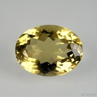Citrín bez úprav-ovál-9,26 ct.