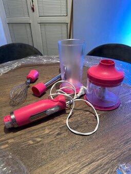 Ponorný mixér Sencor růžová sada