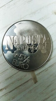 Euro mince 51/2 Euro Naposta Stuttgart 1997