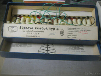 Prodám staré elektrické svíčky na vánoční stromeček.