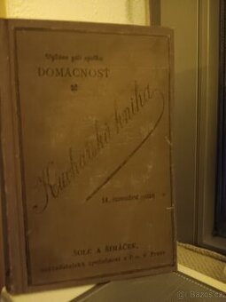 Kucharska kniha antik.1910