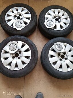 Hliníkové kola , pneumatiky