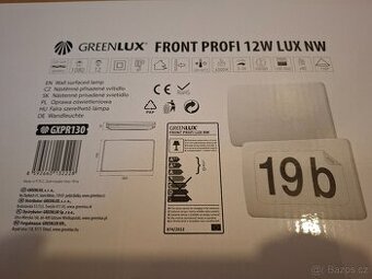 GREENLUX GXPR130 12W LUX FRONT PROFI NW