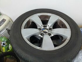 Alukola BMW 5x120 letní pneu 225/55R17