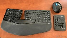 klávesnice num a myš microsoft sculpt