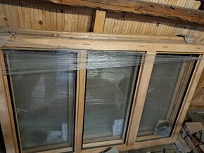 Prodám dřevěná nová nepoužitá okna 180x120cm