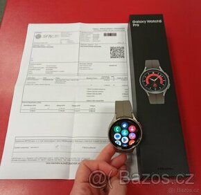 Samsung Galaxy Watch5 Pro záruka 3/2026 Setos