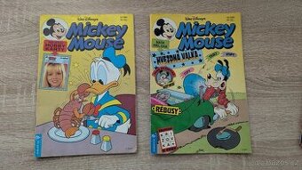 12 x Mickey Mouse, různé stavy