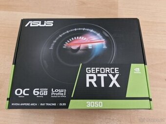 Prodáno - ASUS GeForce RTX 3050 LP BRK/OC/6GB/GDDR6