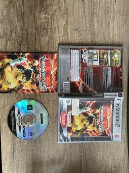 PS2 Tekken 5 CZ přebal a manuál