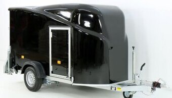 Sříňový přívěs, 300x150x165 cm, 1300 kg - černý