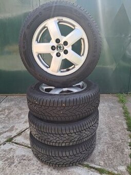 Alu kola s celoročními pneu 195/65/R15