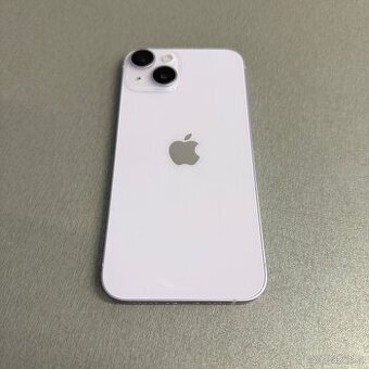 iPhone 14 256GB fialový, jako nový, záruka rok