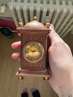 Retro těžítko Hodiny