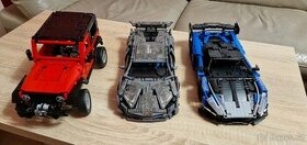 3x model auta stavebnice - 1
