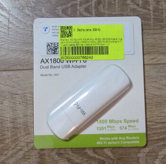 Wi-Fi 6 adapter USB