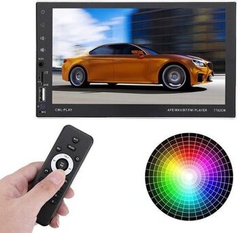 7-palcové HD Bluetooth dotykové autoradio ModelCM MP5 PLAYER