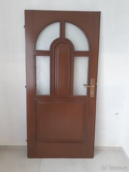 Vchodové dveře 90cm z masivu