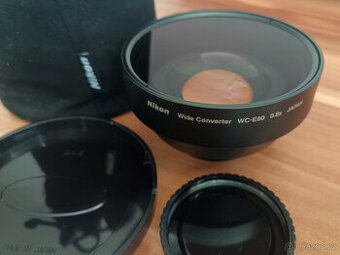 0.8x wide lens Nikon WC-E80 + UR-E8
