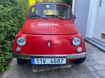 Fiat 500 1970 veteránská čísla