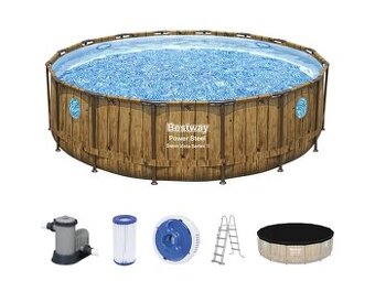 Bazén Power Steel Swim Vista, Ø 4,88 x 1,22 m