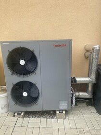 Prodám monoblokové tepelné čerpadlo 14kW. Včetně nádrže 500l