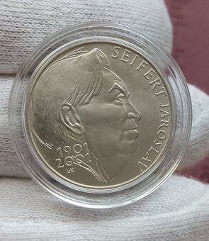 200kč ČNB 2001 / Jaroslav Seifert