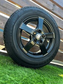 Alu kola 5x100 r14 s pneu (fbcer)