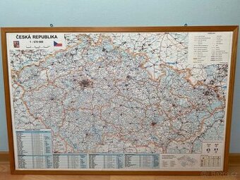 Mapa Česka Super Stav s Dopravou k vám