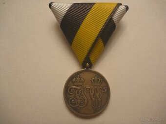 RU medaile válečná vojenská Prusko Dánská válka 1864