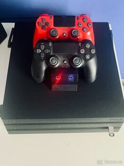 Playstation 4 pro, 2x dualshock, SSD disk - 1