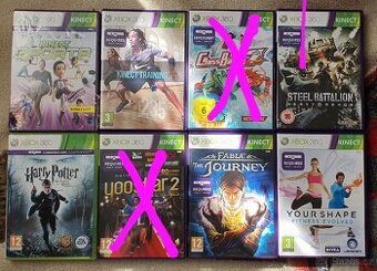 Hry na Xbox 360 Kinect