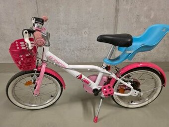 Dětské dívčí kolo Btwin 500 Doctogirl 16´