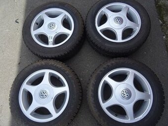 Alu disky Volkswagen, 14", 5x100,ET 38, zimní sada