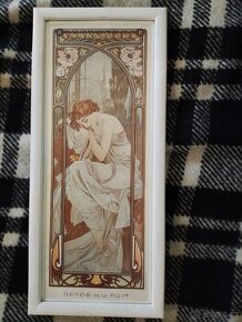 Alfons Mucha - zarámované reprodukce 12 ks