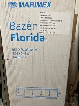 Prodám úplně nový bazén Florida 3,66x0,99