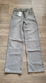 Široké džíny Pull&Bear, vel. 32