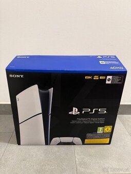 PS5 Digital Slim 1TB + 67 hry + Ps plus