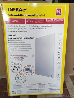 Topný infra panel 600W + kolečka