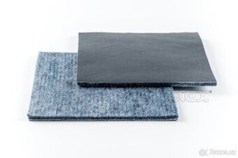 SAMOLEPÍCÍ PLSTĚNÉ DESKY S ŠEDOU KOŽENKOU