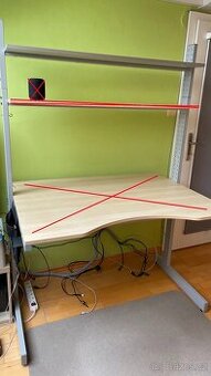 Ikea Jerker psací stůl, PC stůl, herní stůl - bez desky